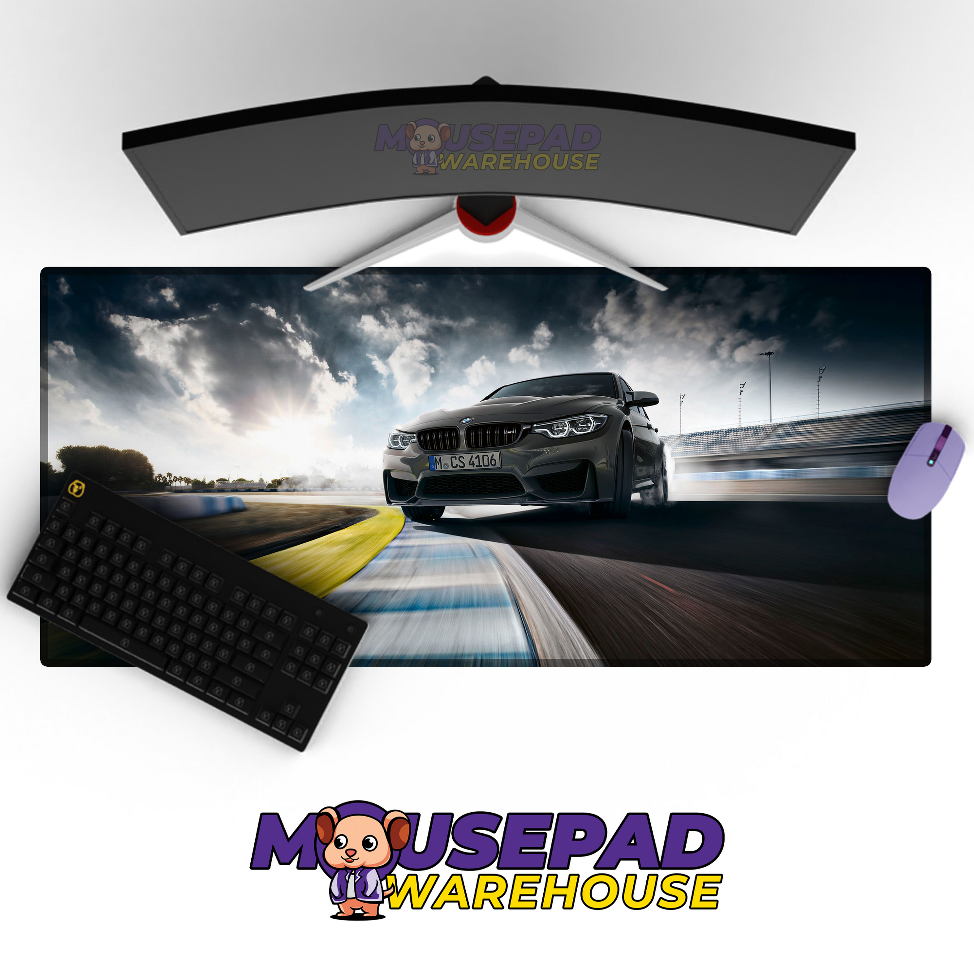 BMW M3 V26 Mousepad Mockup
