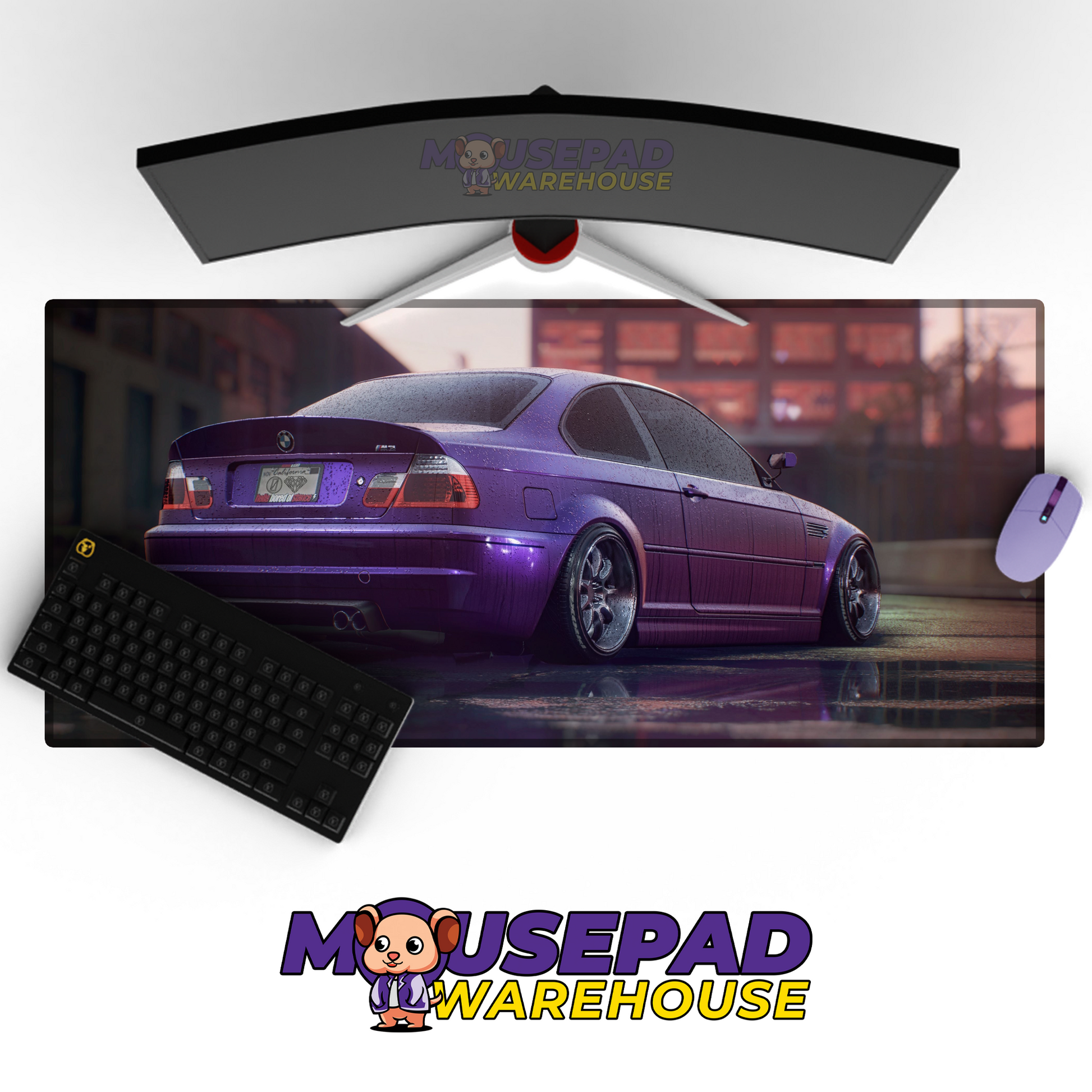 BMW M3 V28 Mousepad Mockup