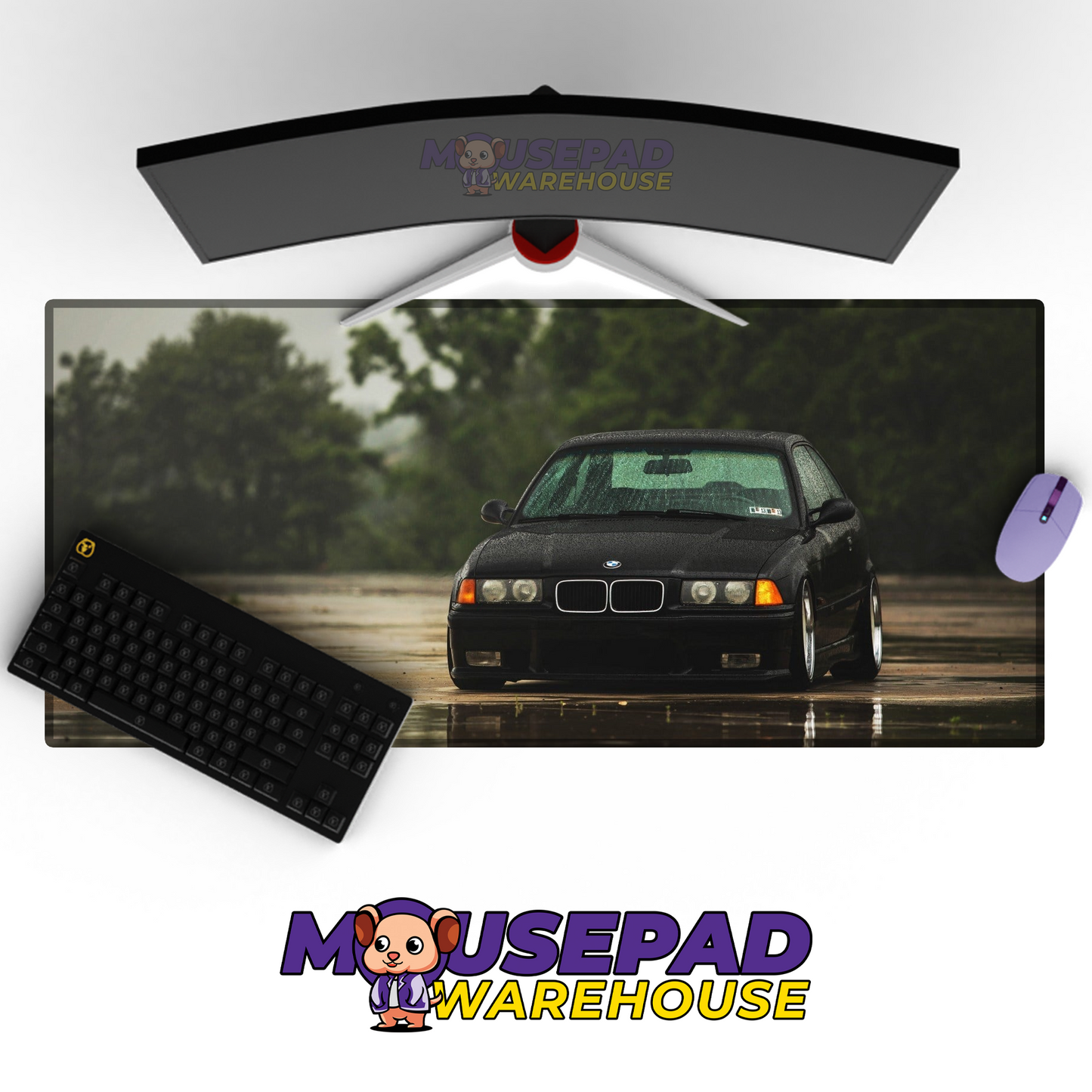 BMW M3 V31 Mousepad Mockup