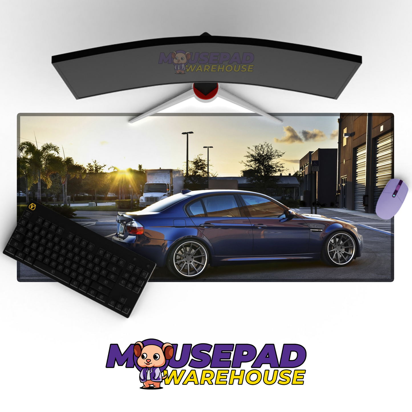 BMW M3 V32 Mousepad Mockup