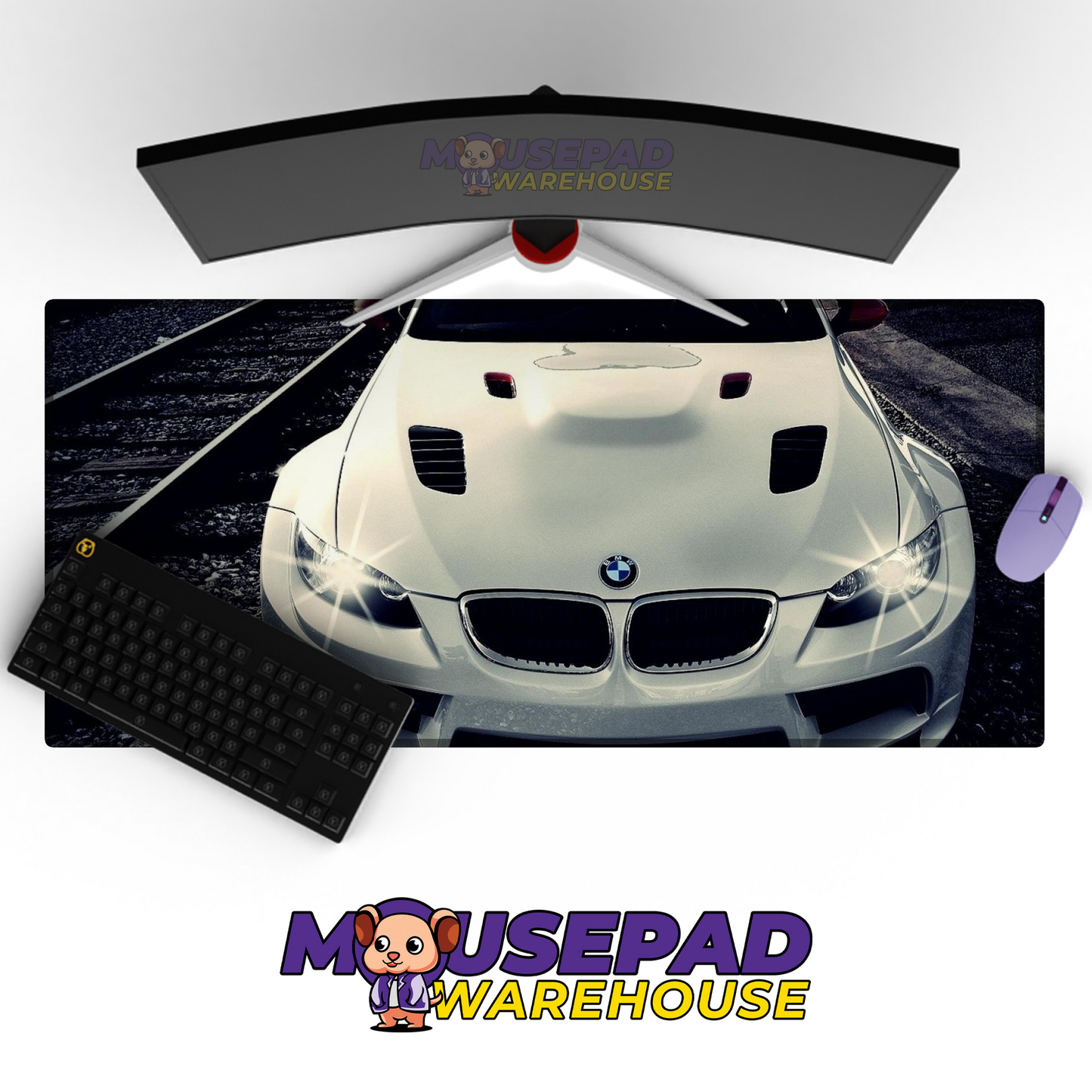 BMW M3 V35 Mousepad Mockup