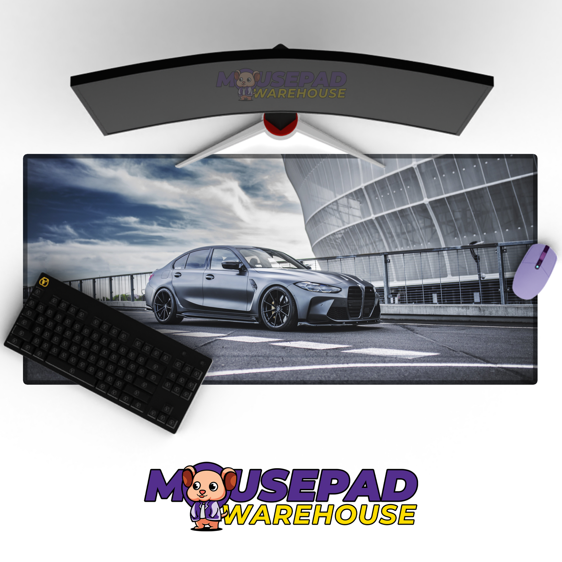 BMW M3 V39 Mousepad Mockup