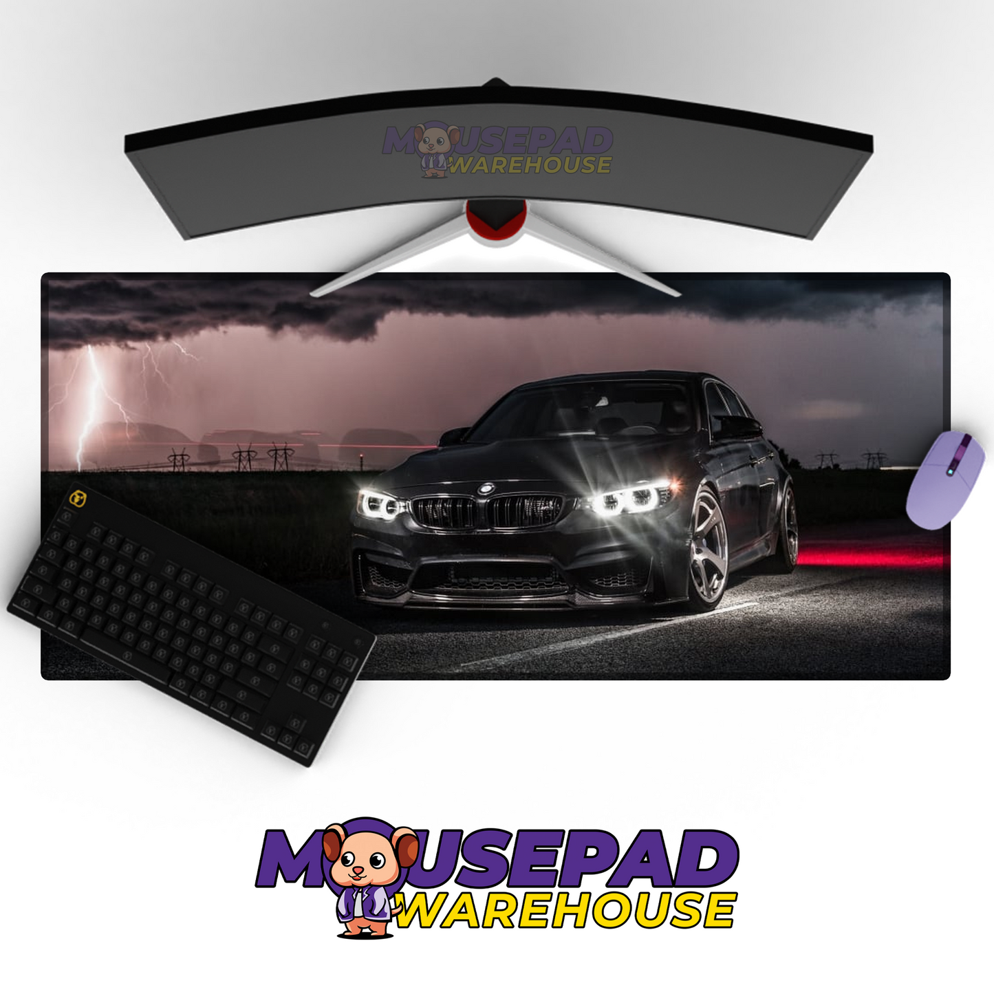 BMW M3 V3 Mousepad Mockup