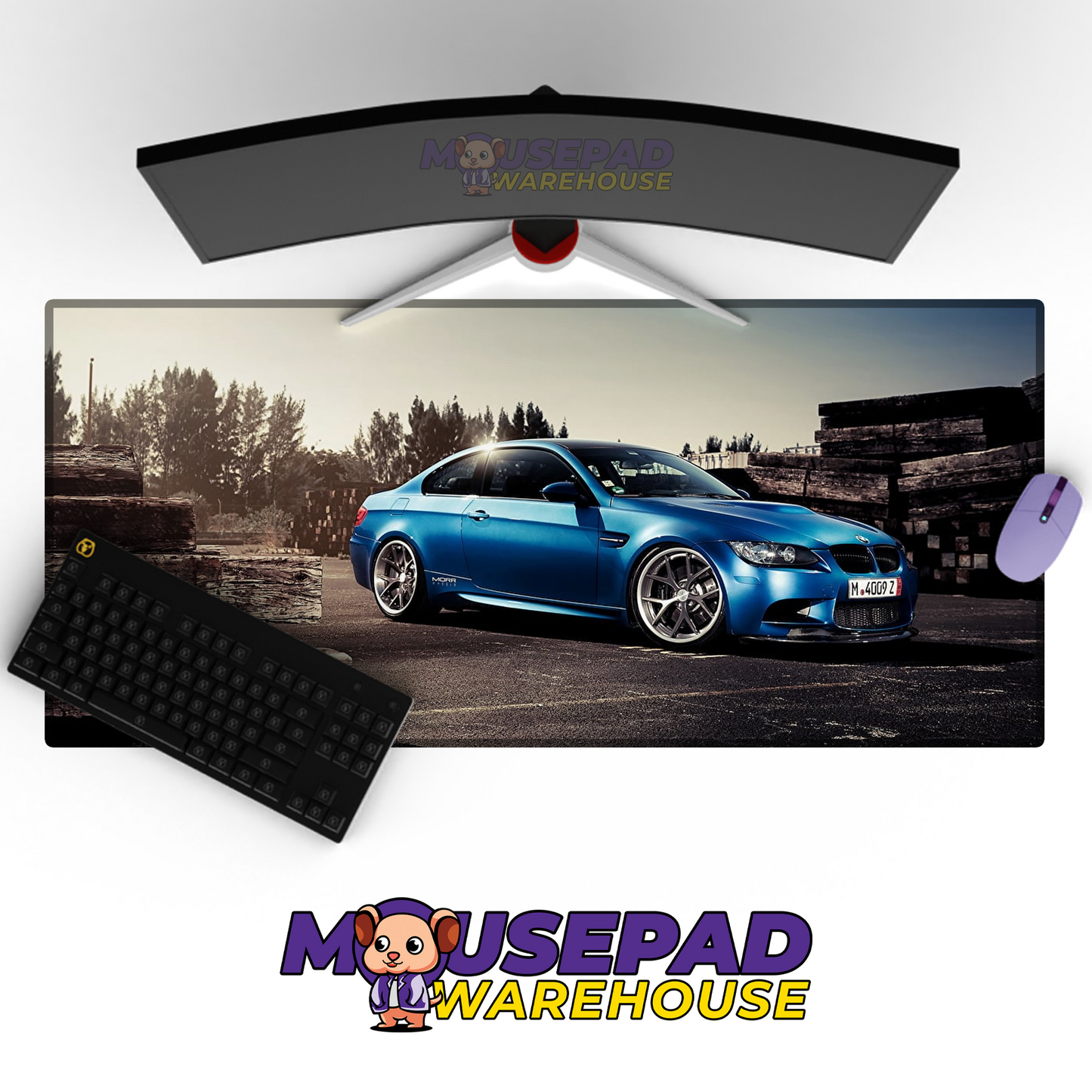 BMW M3 V42 Mousepad Mockup
