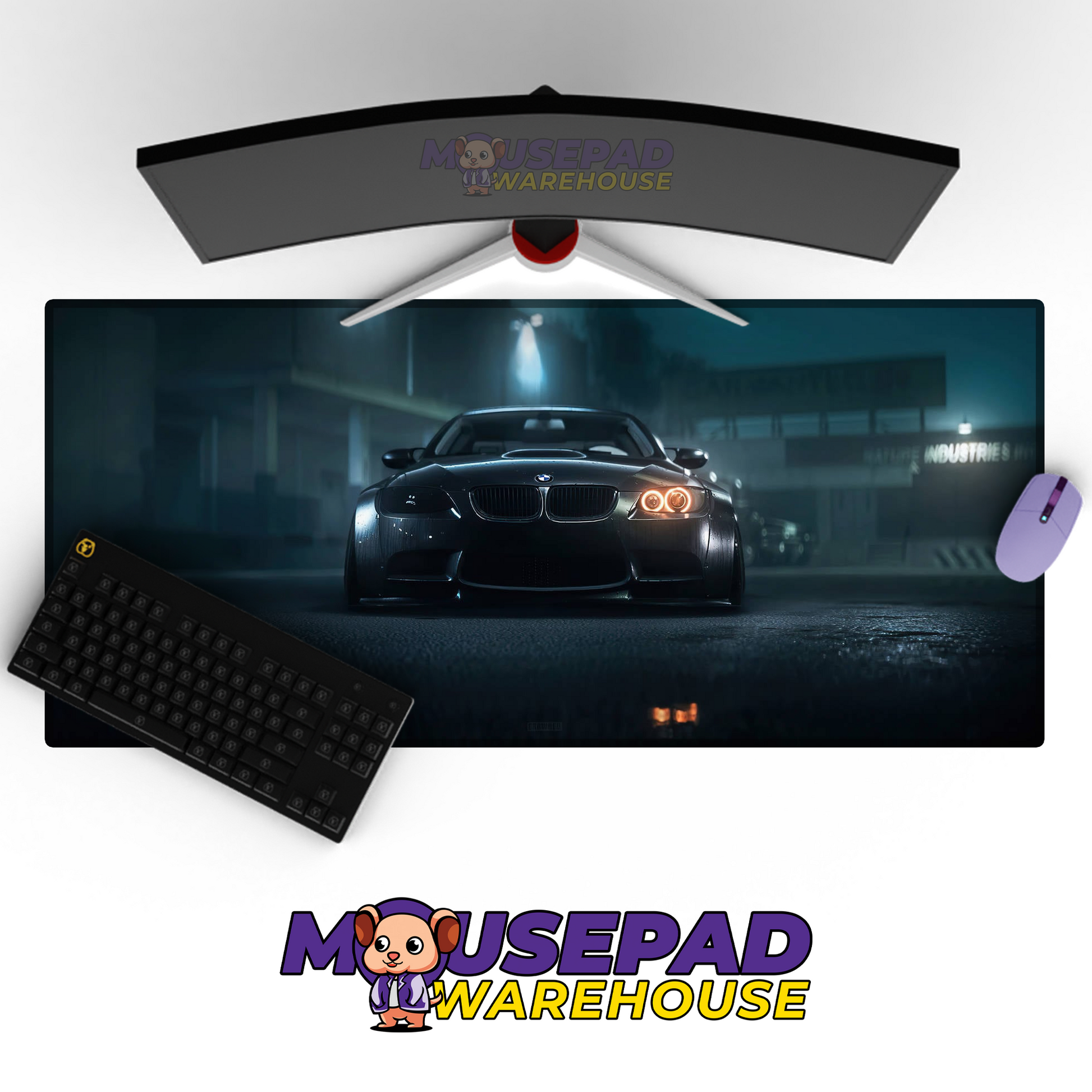 BMW M3 V5 Mousepad Mockup