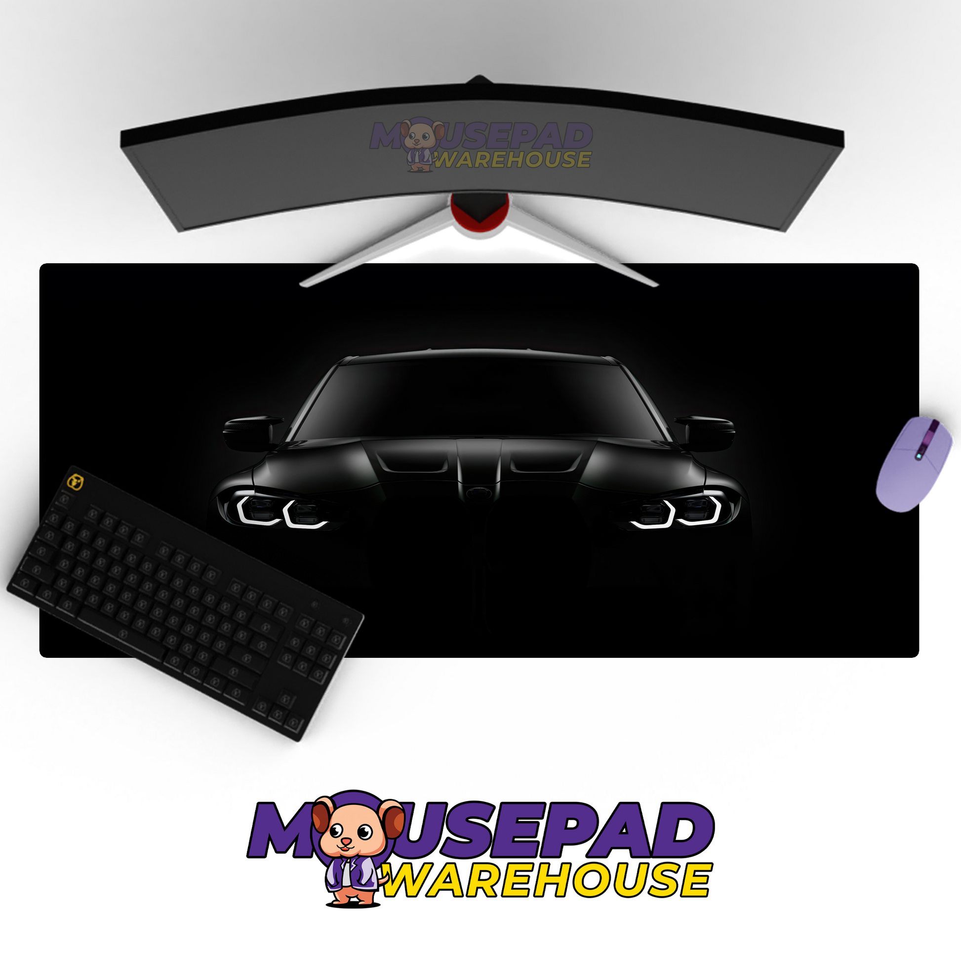BMW M3 V8 Mousepad Mockup