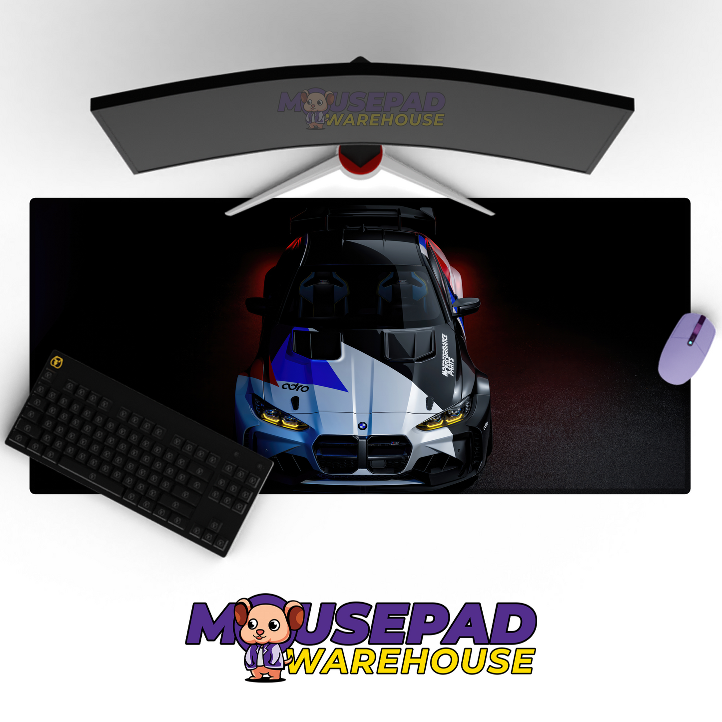 BMW M4 V10 Mousepad Mockup