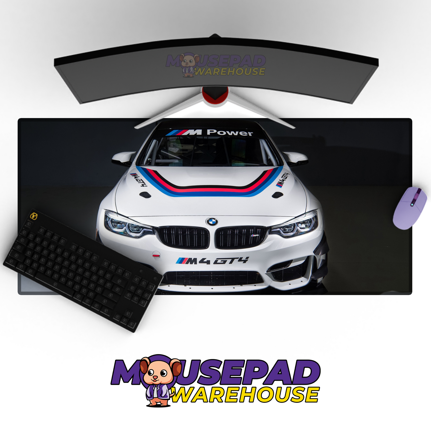 BMW M4 V15 Mousepad Mockup