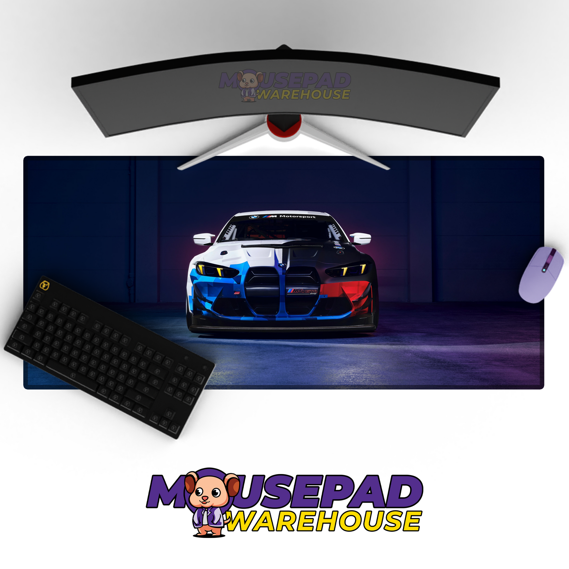 BMW M4 V17 Mousepad Mockup