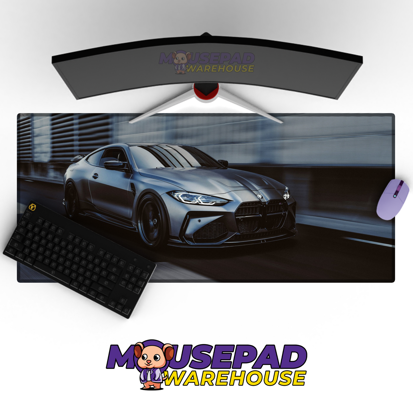 BMW M4 V29 Mousepad Mockup