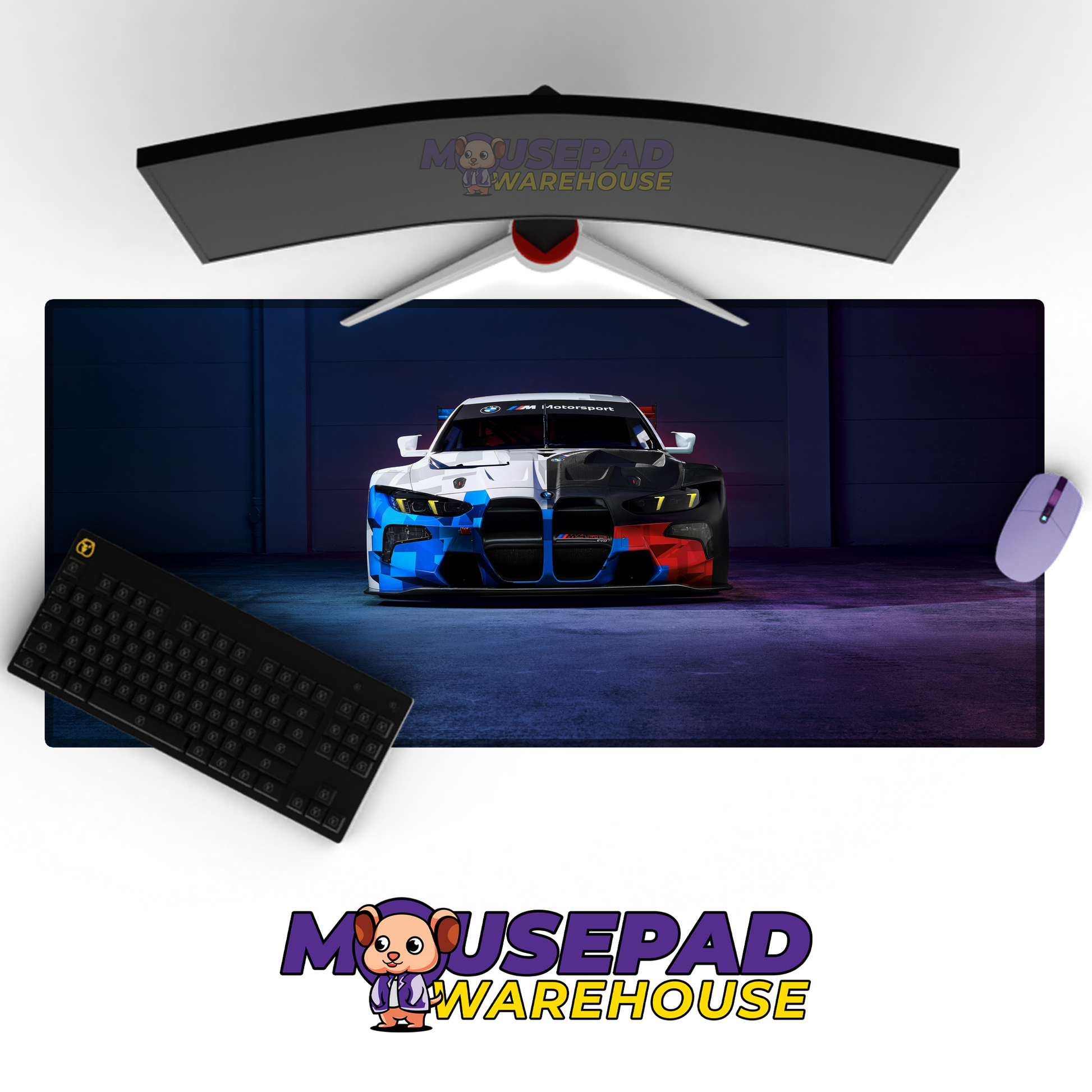 BMW M4 V3 Mousepad Mockup