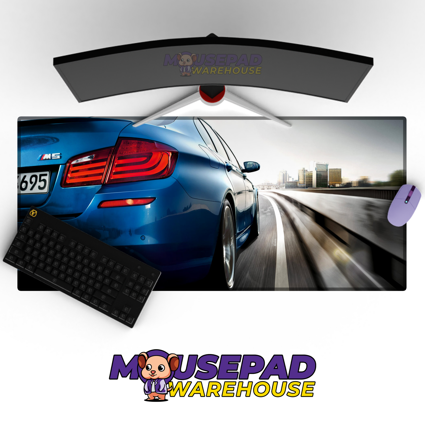 BMW M5 V11 Mousepad Mockup