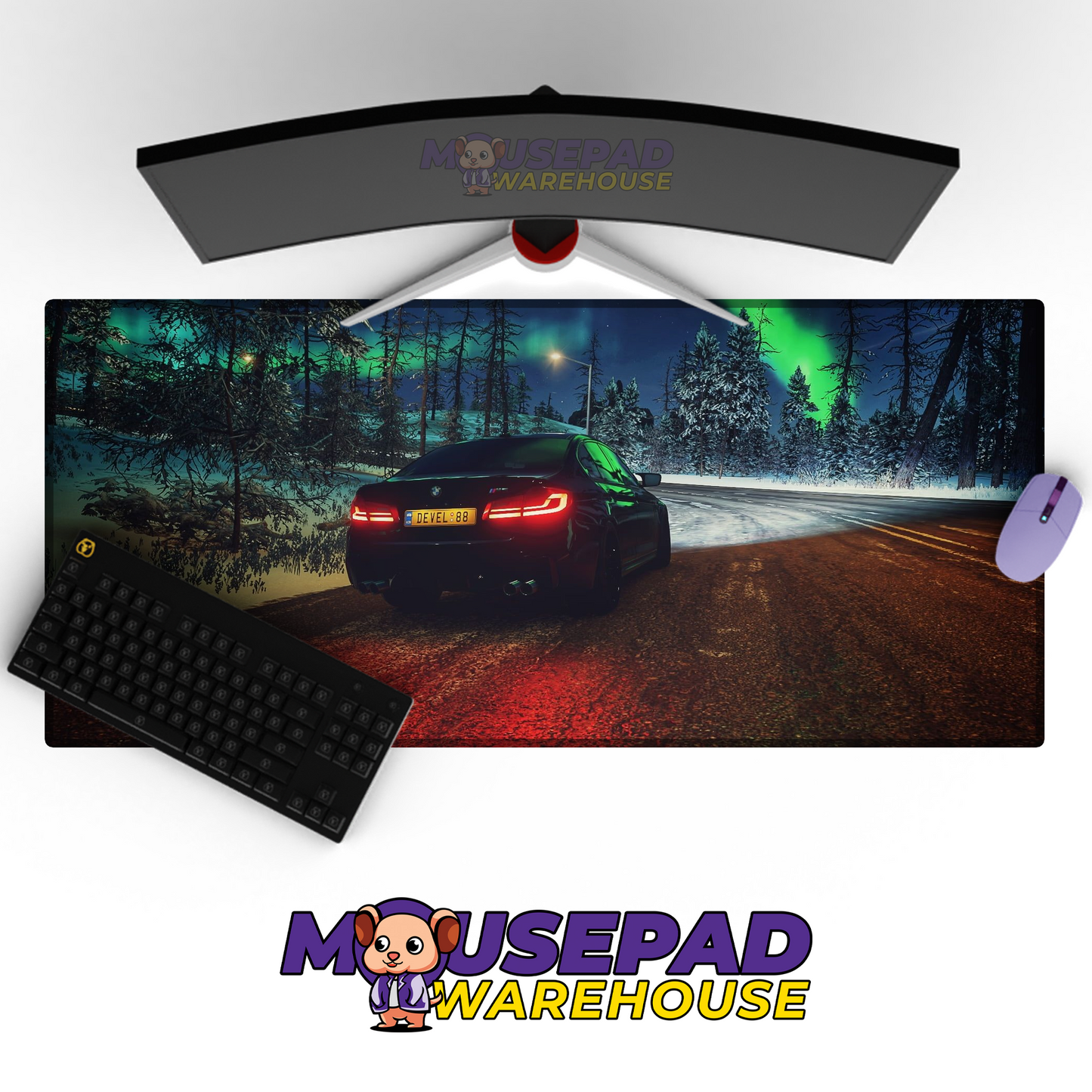 BMW M5 V13 Mousepad Mockup