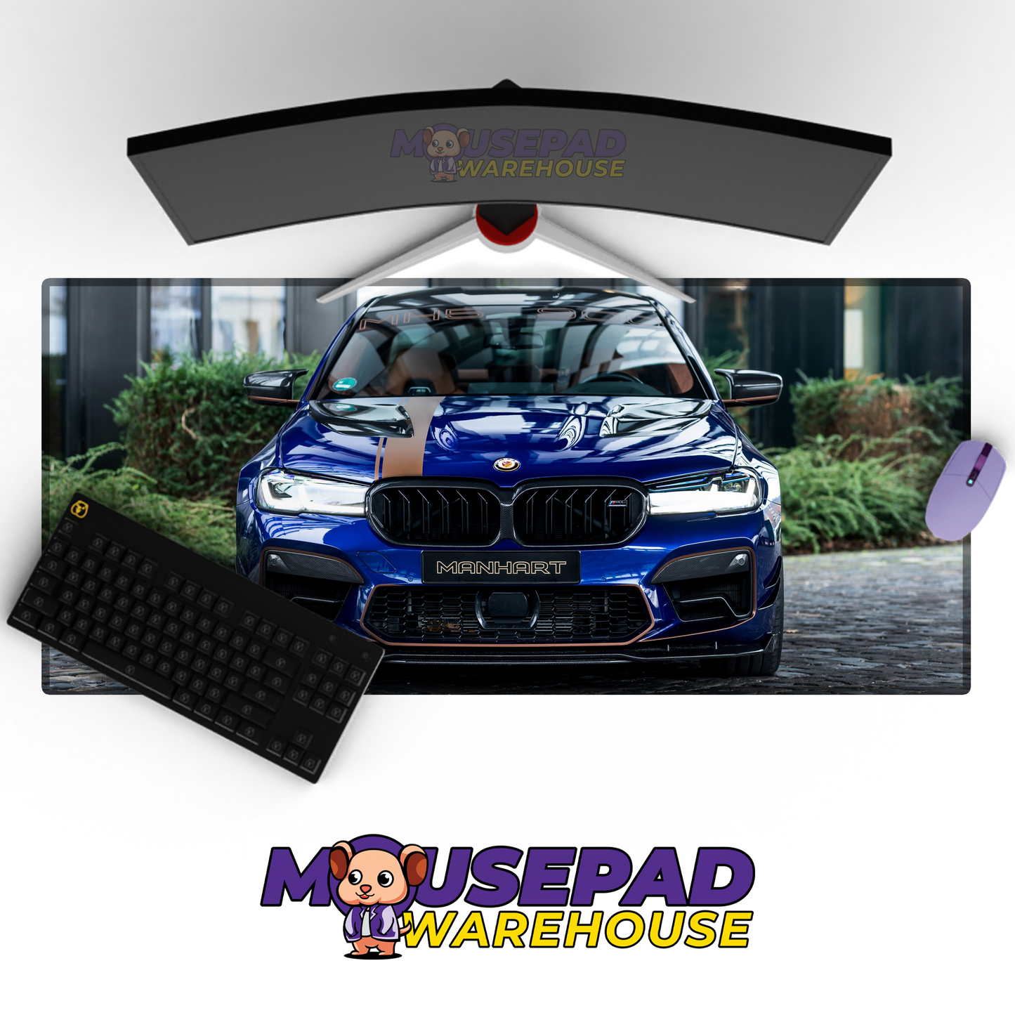 BMW M5 V14 Mousepad Mockup
