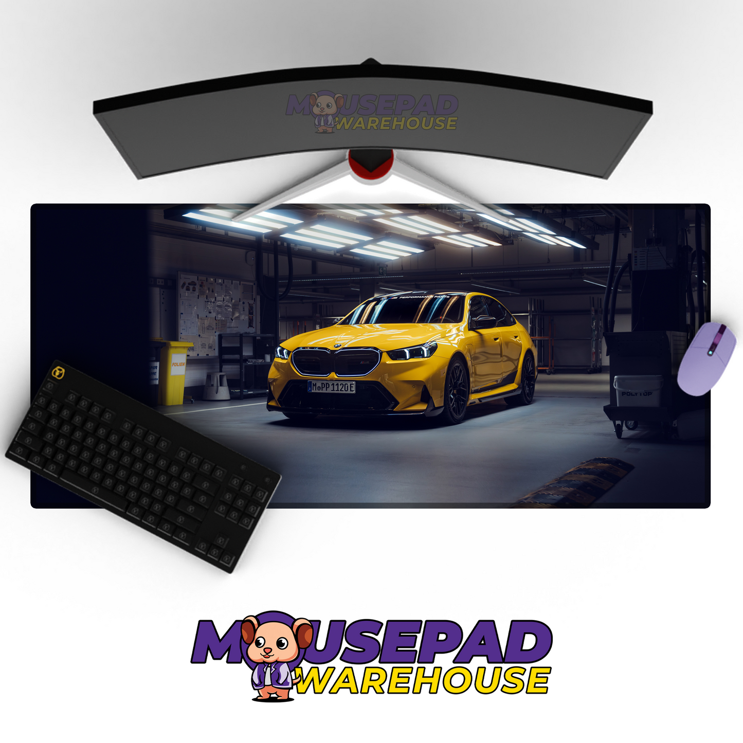BMW M5 V15 Mousepad Mockup