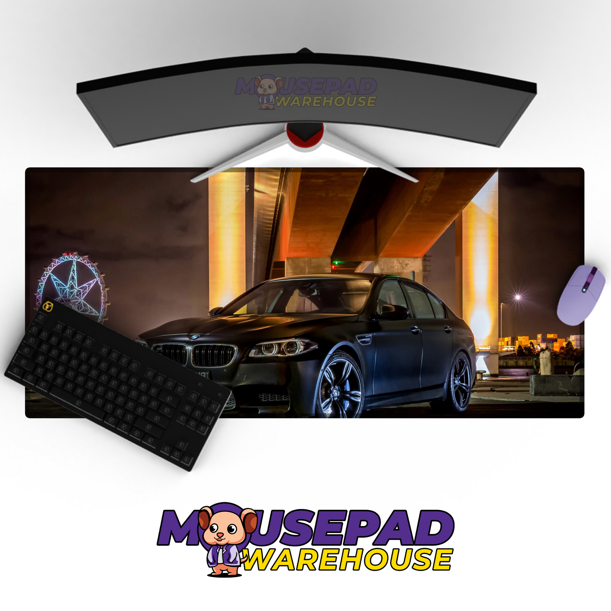 BMW M5 V21 Mousepad Mockup