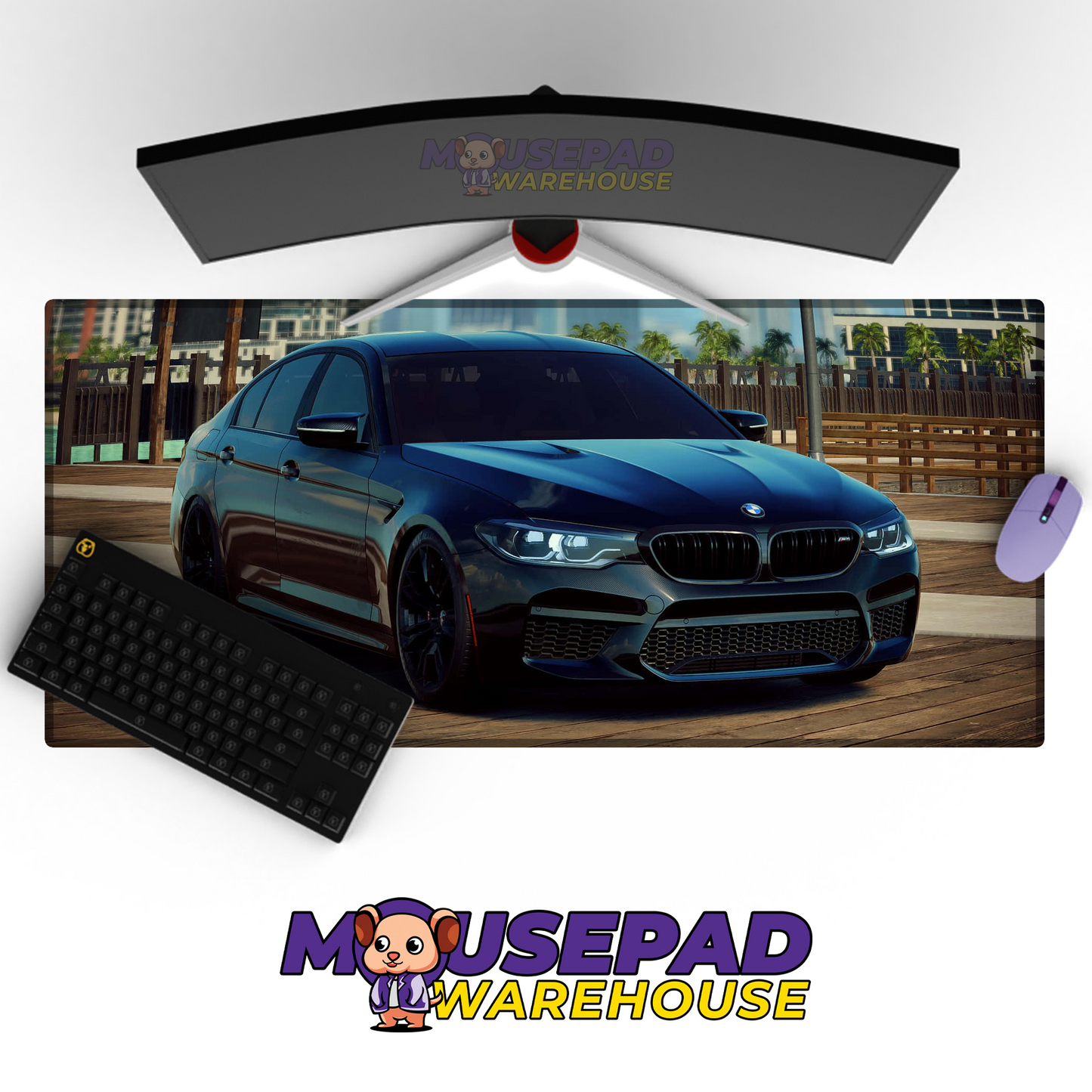 BMW M5 V24 Mousepad Mockup