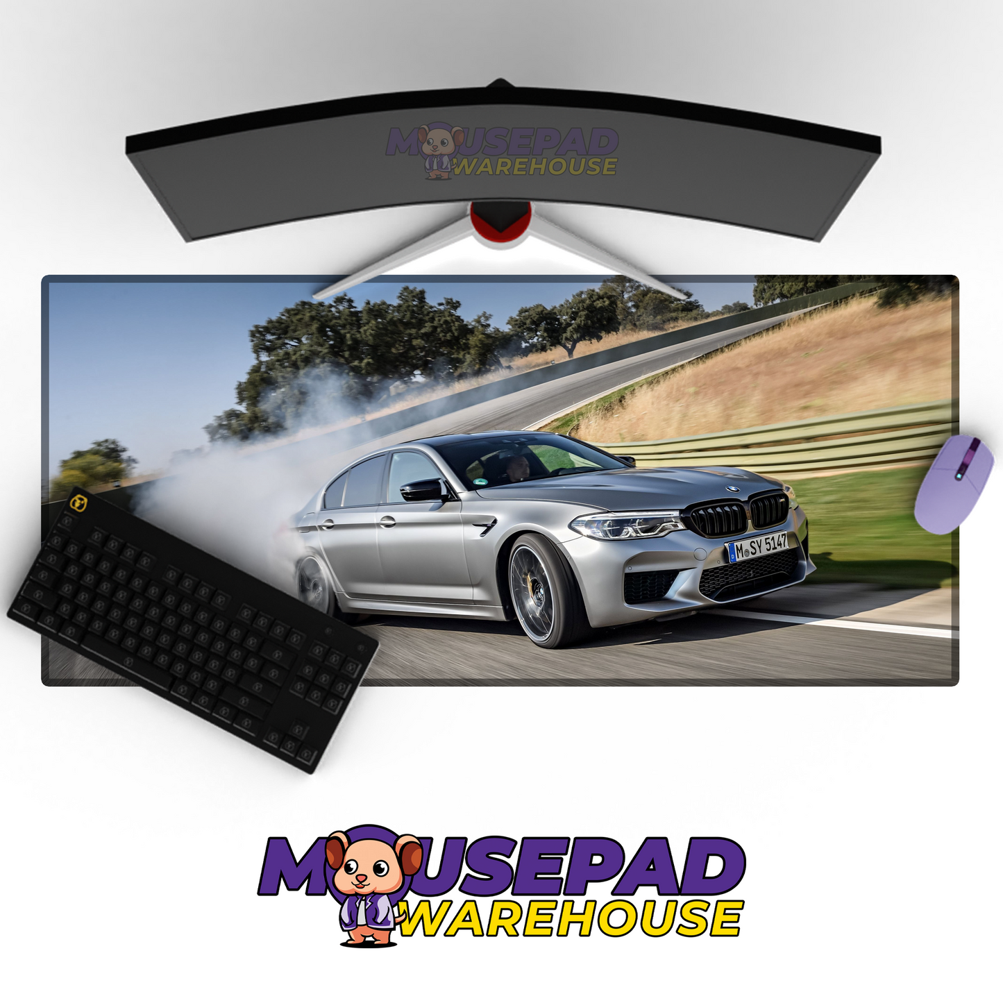 BMW M5 V26 Mousepad Mockup