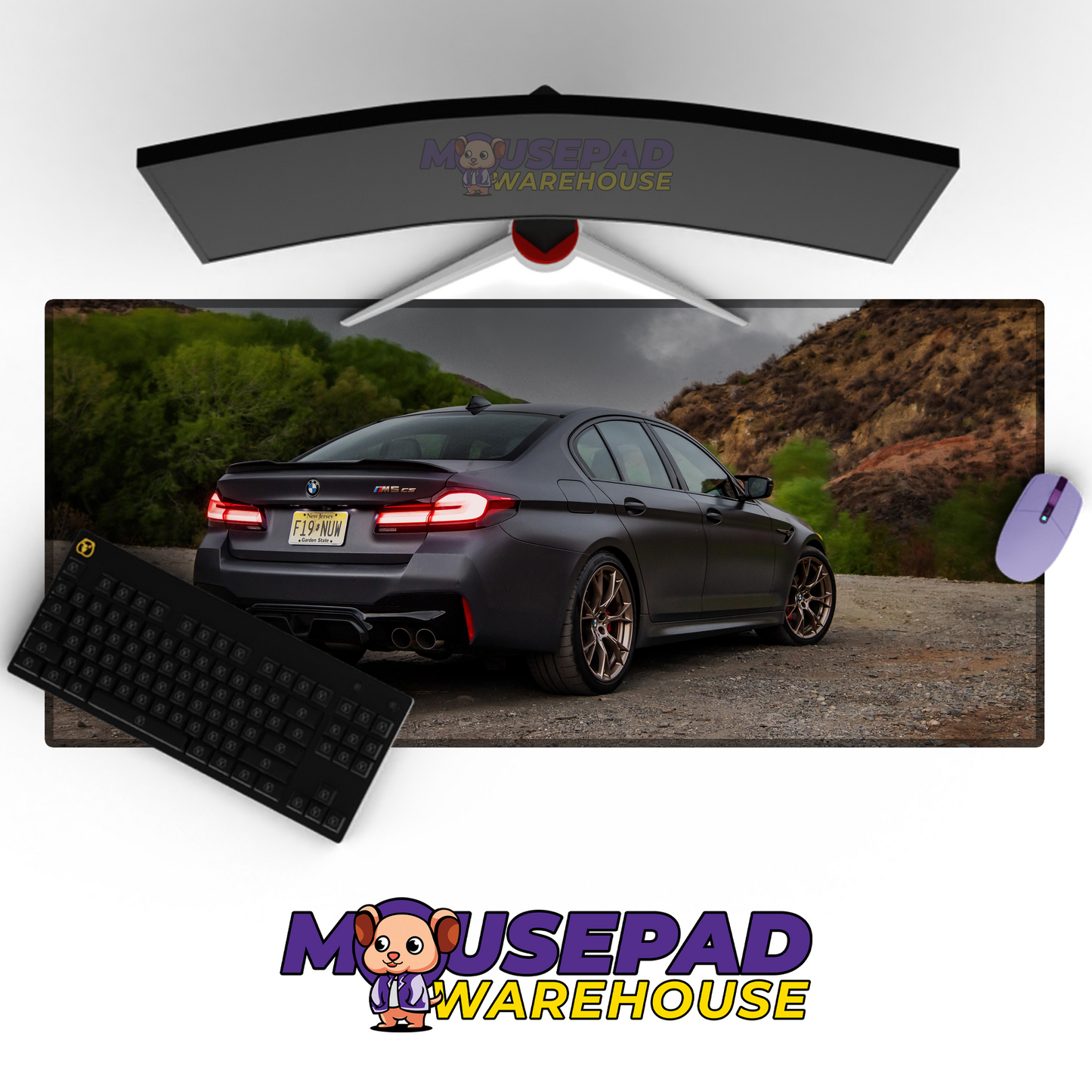 BMW M5 V29 Mousepad Mockup