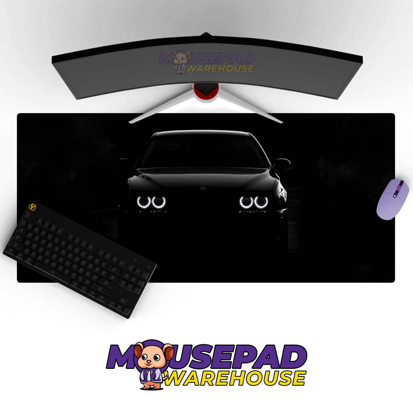 BMW M5 V30 Mousepad Mockup