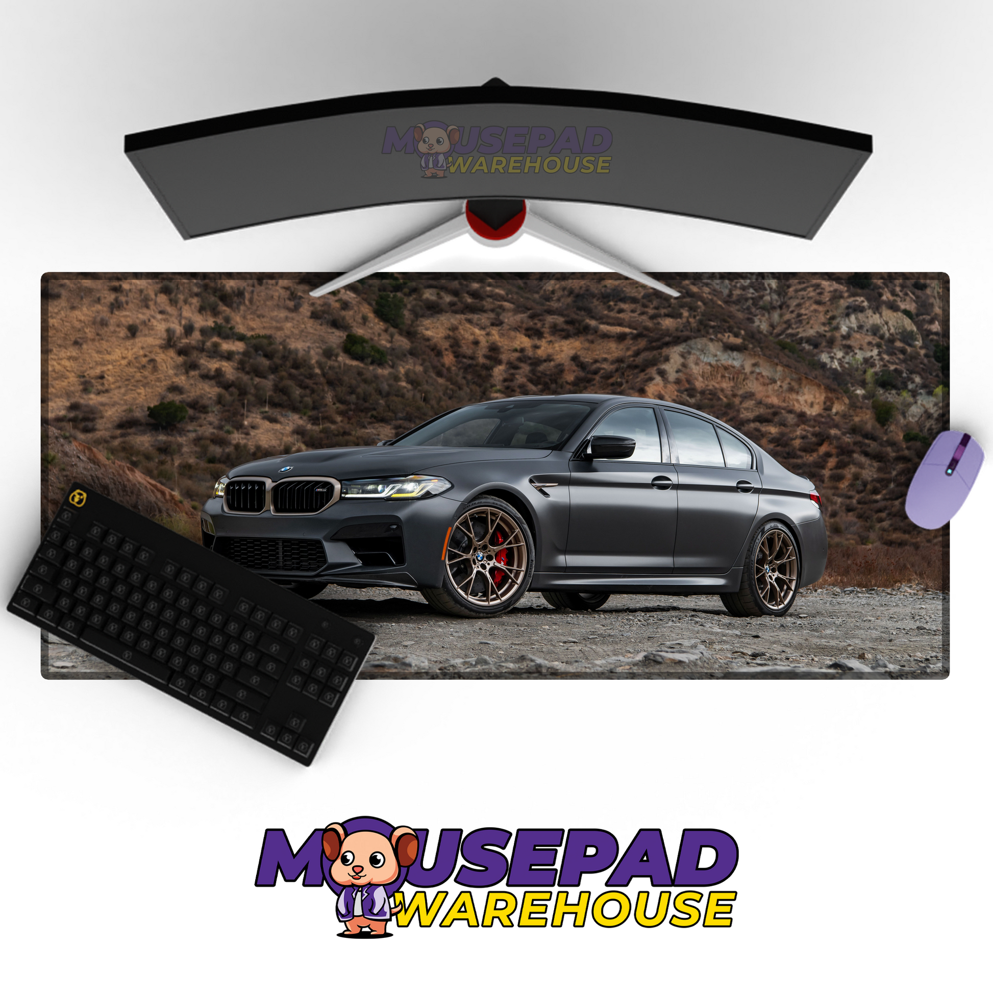 BMW M5 V32 Mousepad Mockup