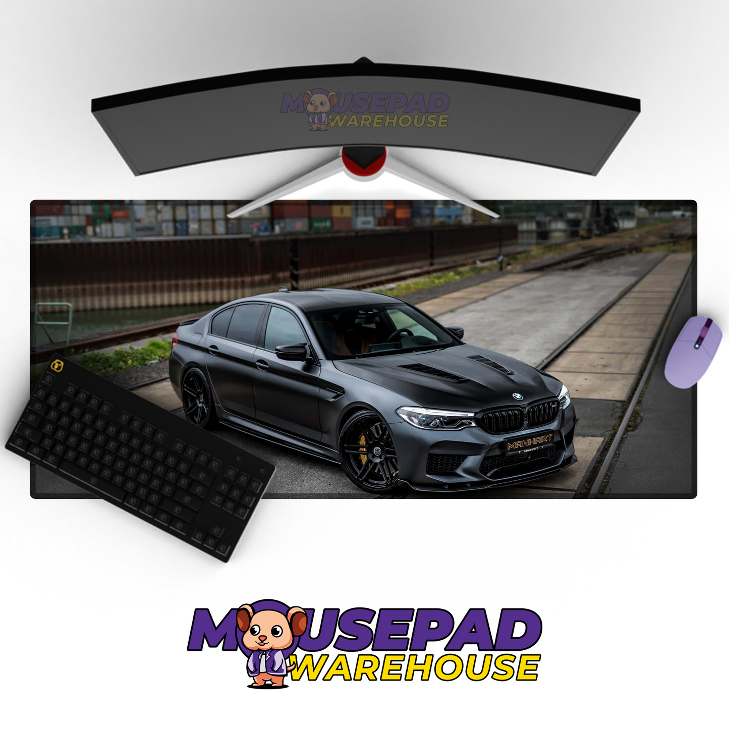 BMW M5 V34 Mousepad Mockup