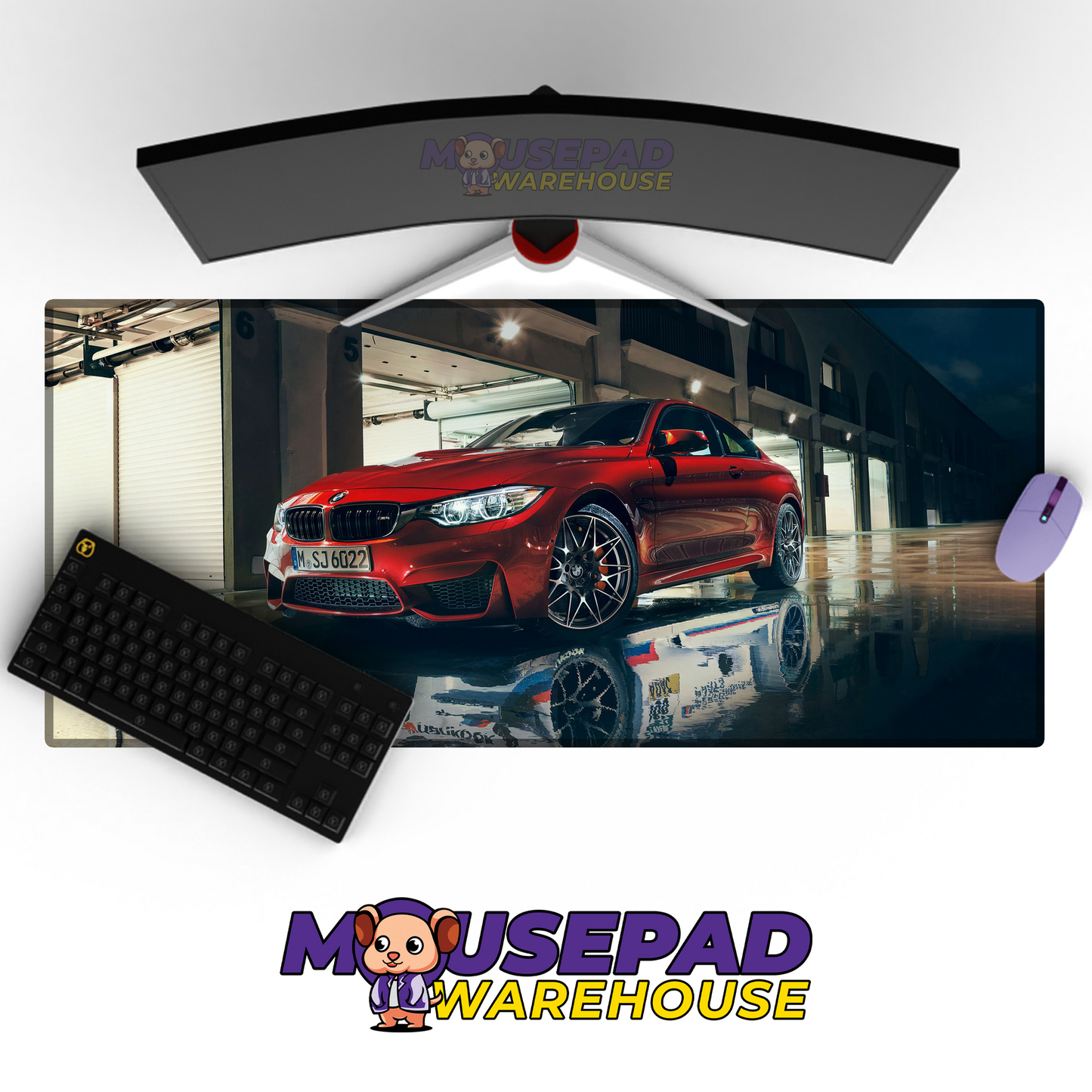 BMW M5 V36 Mousepad Mockup