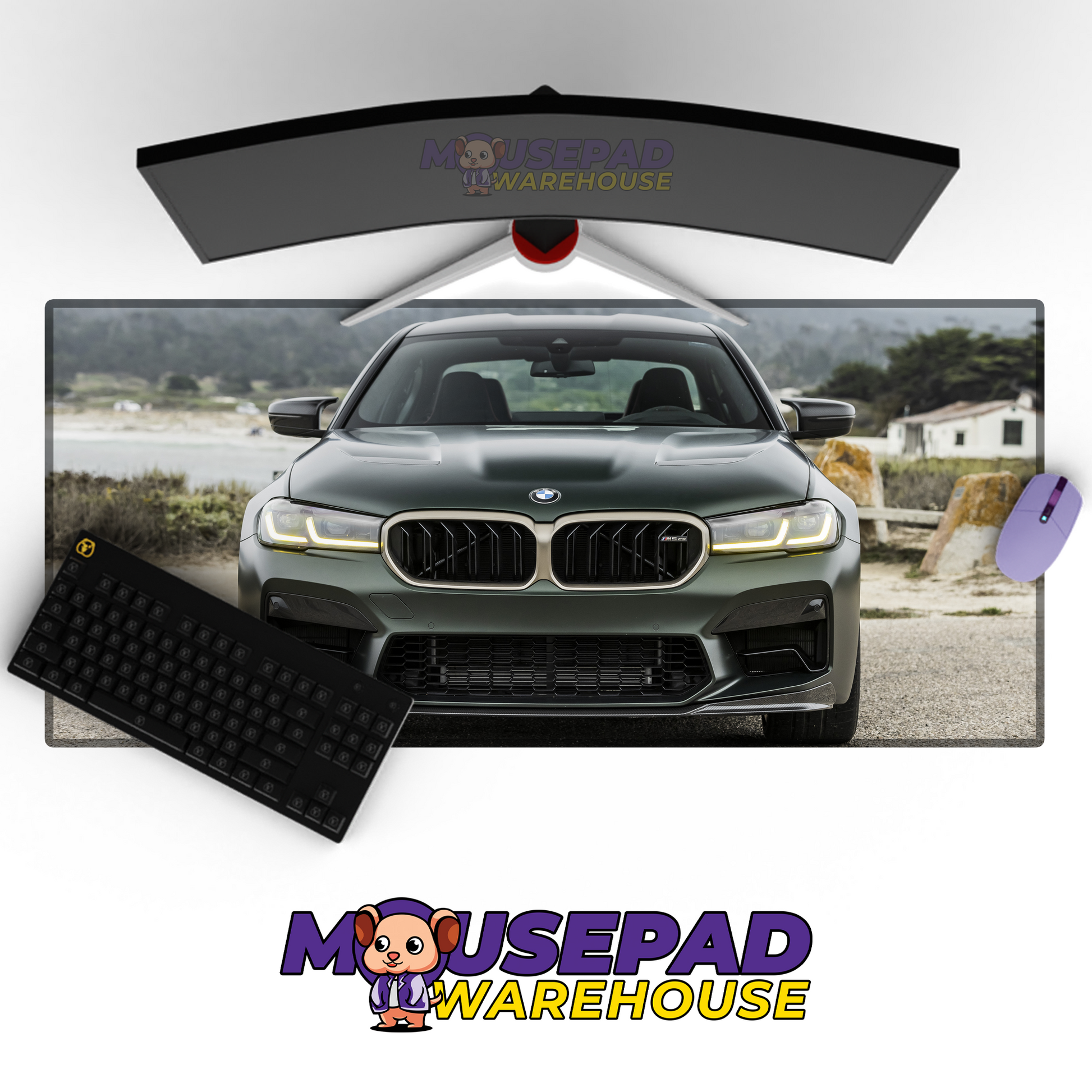 BMW M5 V38 Mousepad Mockup