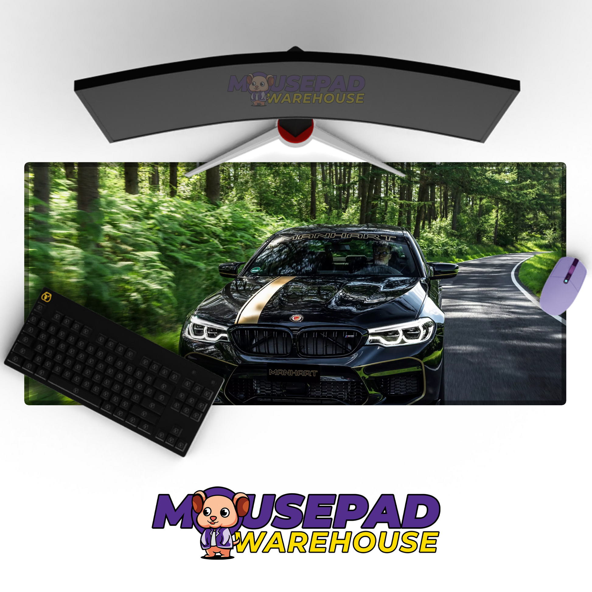 BMW M5 V41 Mousepad Mockup
