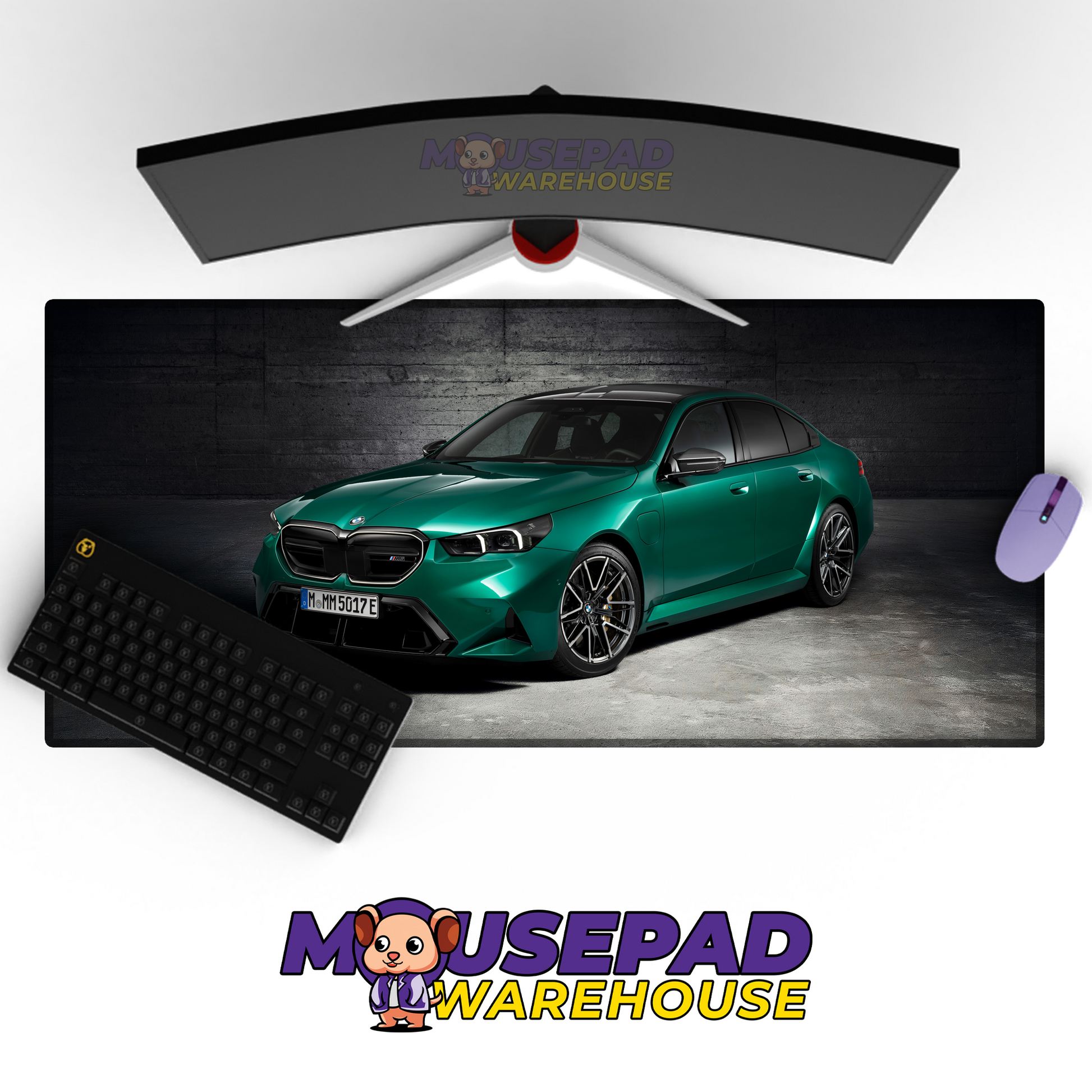 BMW M5 V46 Mousepad Mockup