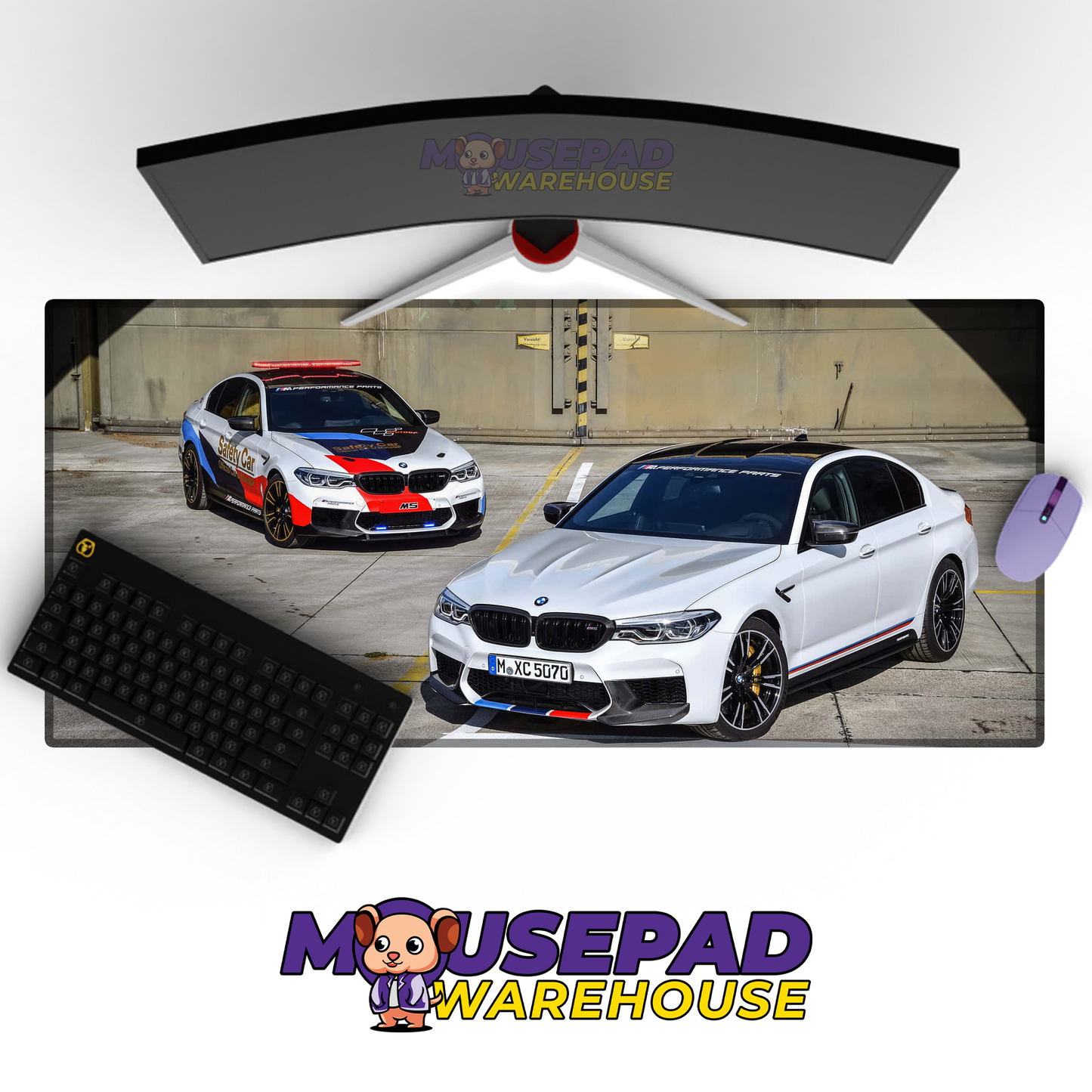 BMW M5 V51 Mousepad Mockup