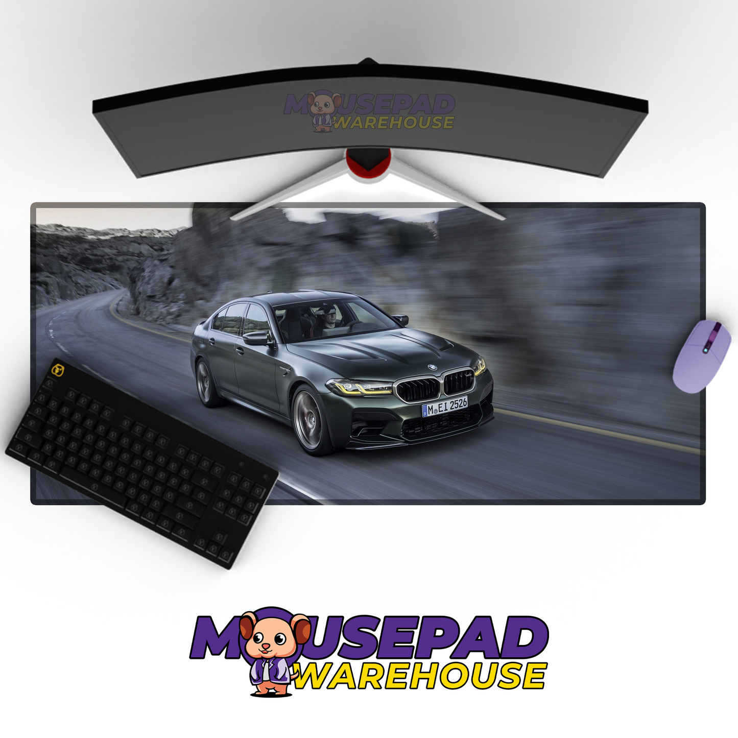 BMW M5 V53 Mousepad Mockup