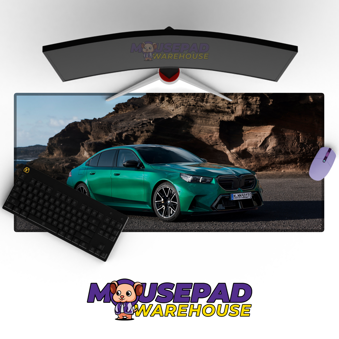 BMW M5 V61 Mousepad Mockup
