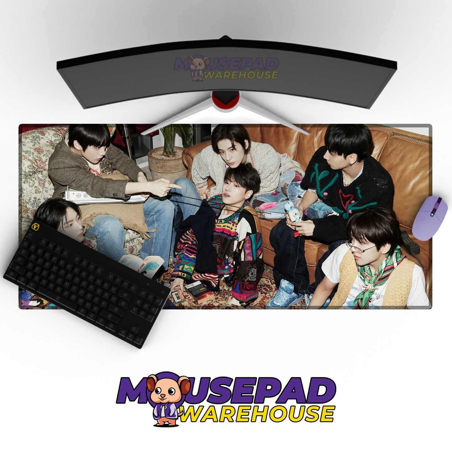 BOYNEXTDOOR V1 Mousepad Mockup