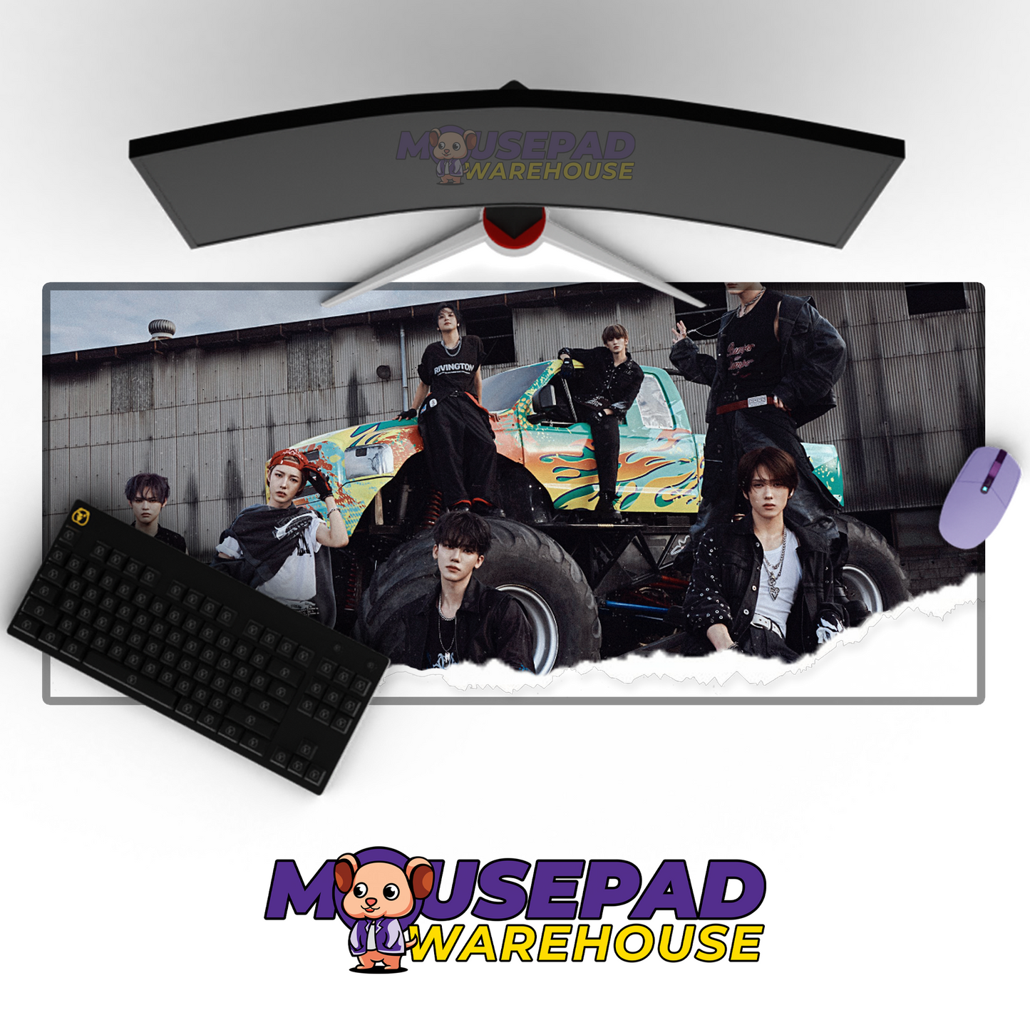 BOYNEXTDOOR V7 Mousepad Mockup
