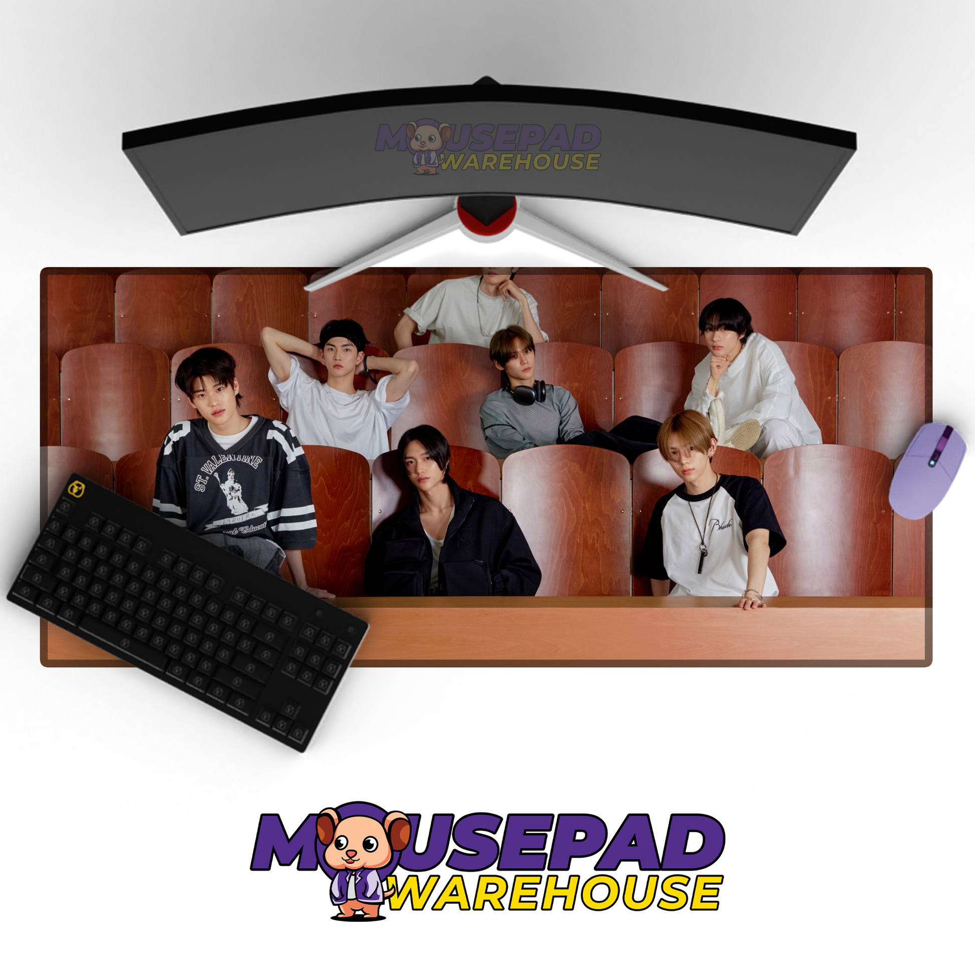 BOYNEXTDOOR V9 Mousepad Mockup