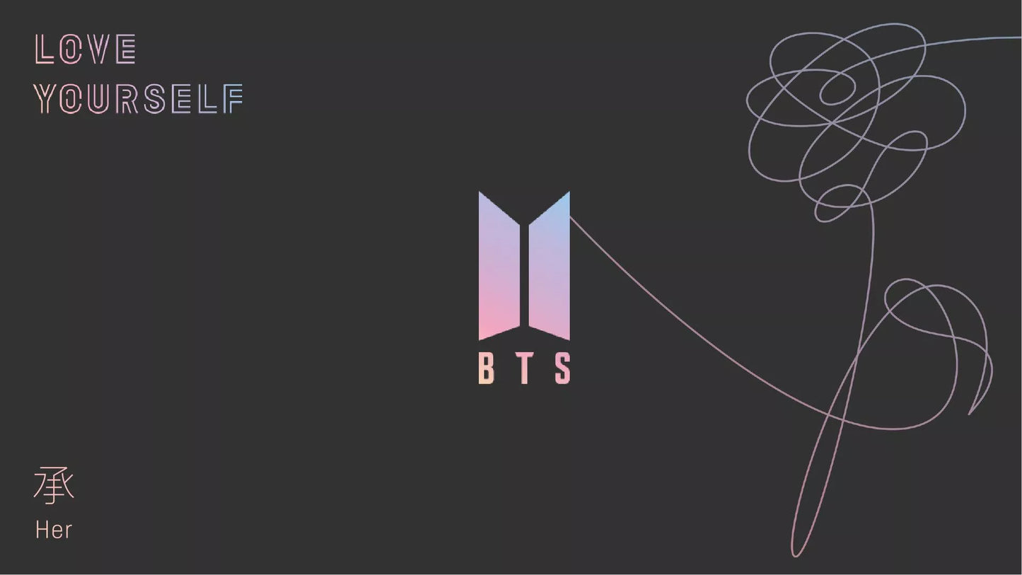 BTS V11 Mousepad