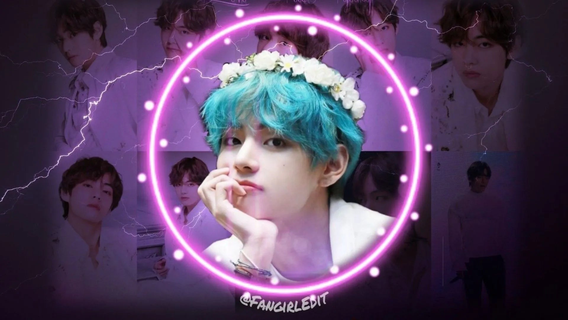 BTS V19 Mousepad