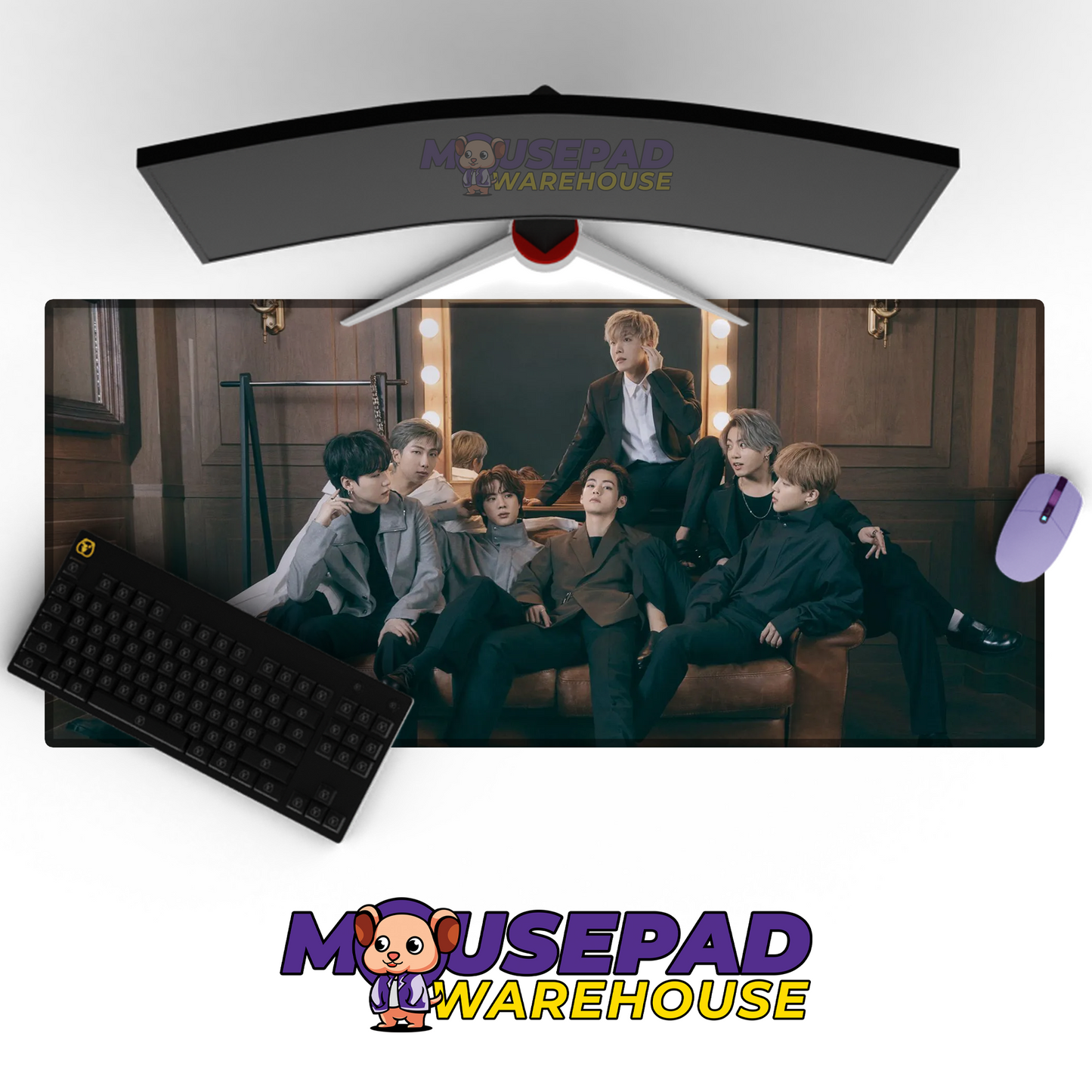 BTS V20 Mousepad Mockup