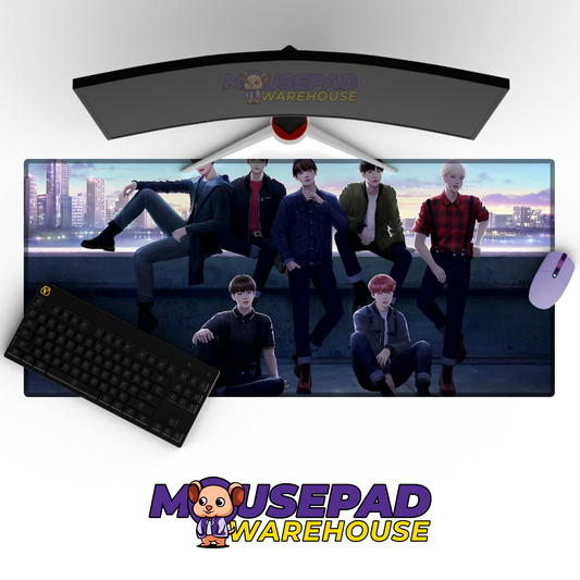 BTS V24 Mousepad Mockup