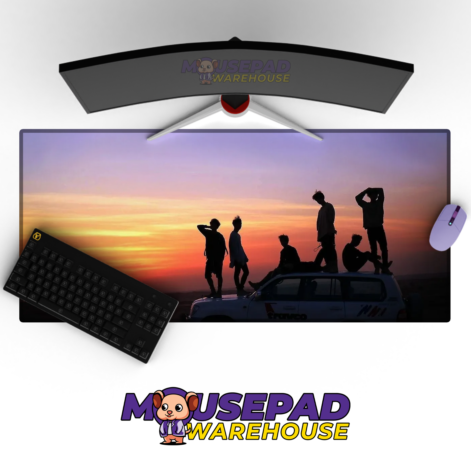 BTS V26 Mousepad Mockup