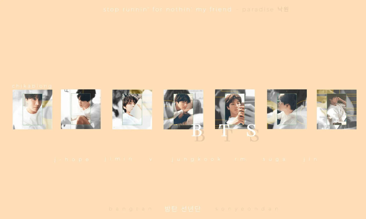 BTS V27 Mousepad