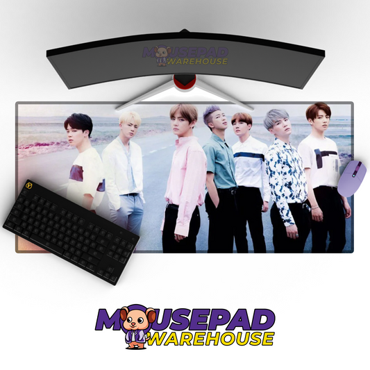 BTS V28 Mousepad Mockup