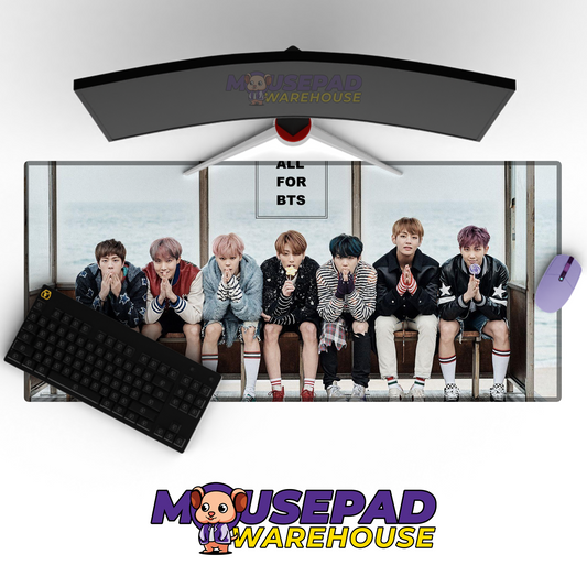 BTS V32 Mousepad Mockup