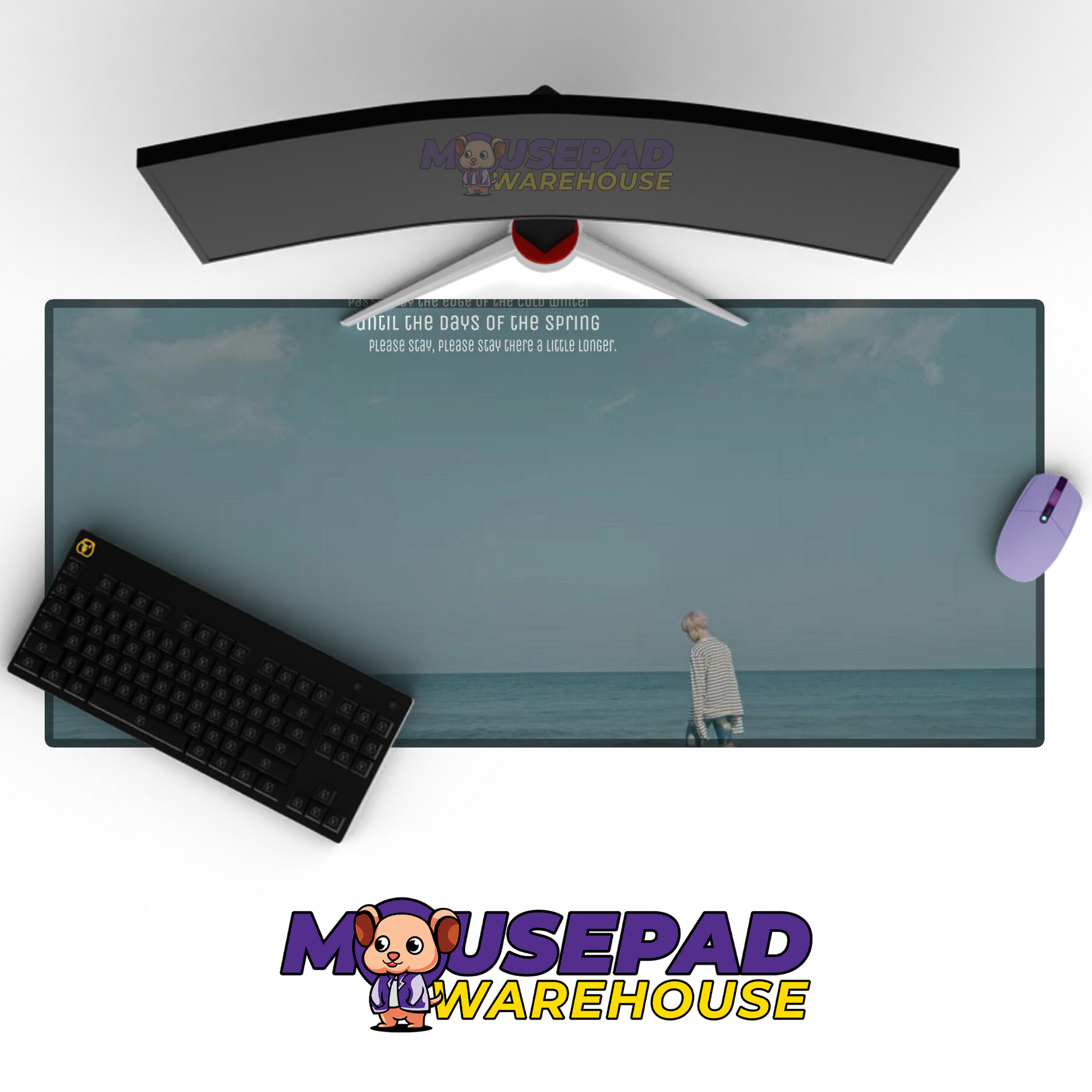 BTS V35 Mousepad Mockup