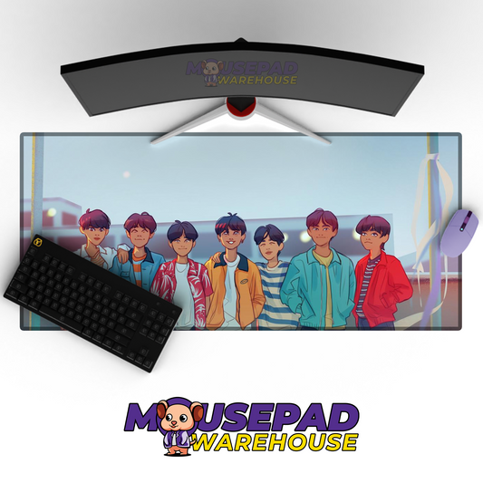 BTS V40 Mousepad Mockup