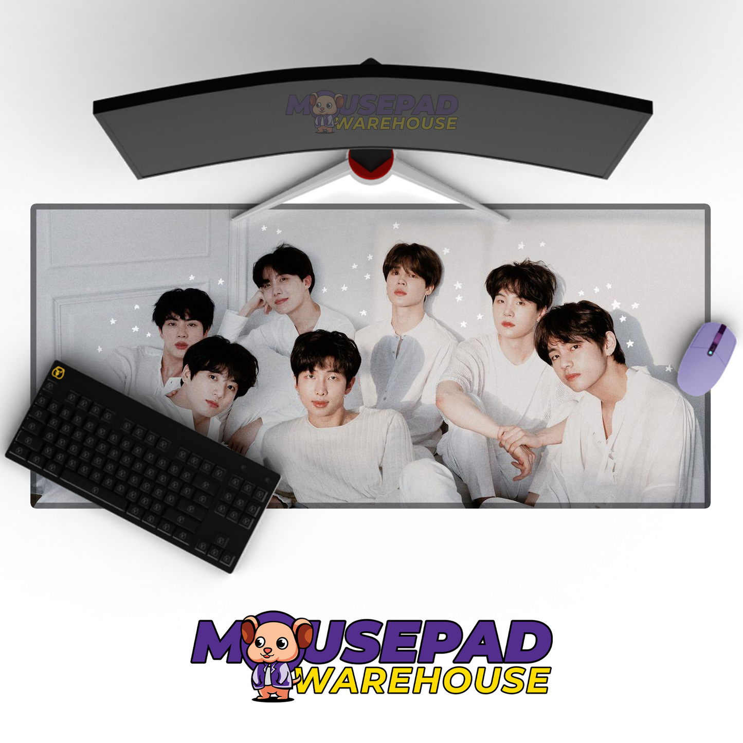 BTS V42 Mousepad Mockup