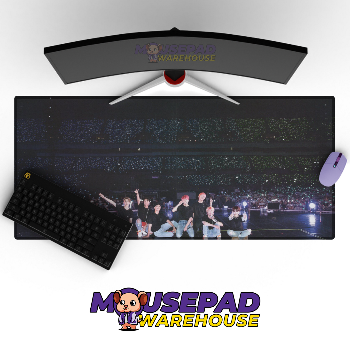 BTS V43 Mousepad Mockup