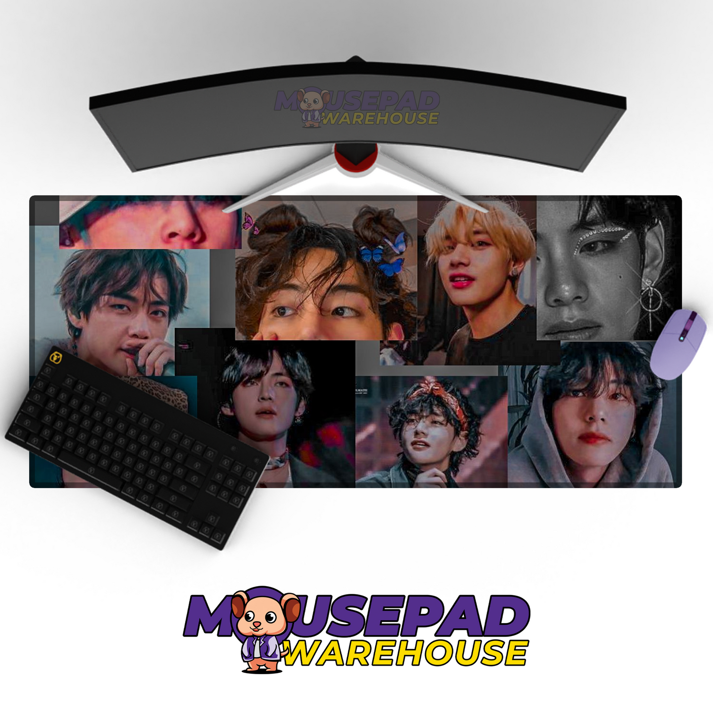 BTS V44 Mousepad Mockup