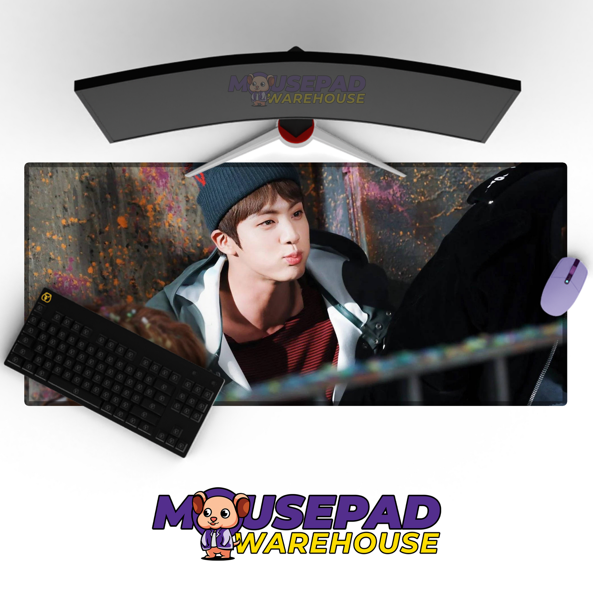 BTS V4 Mousepad Mockup